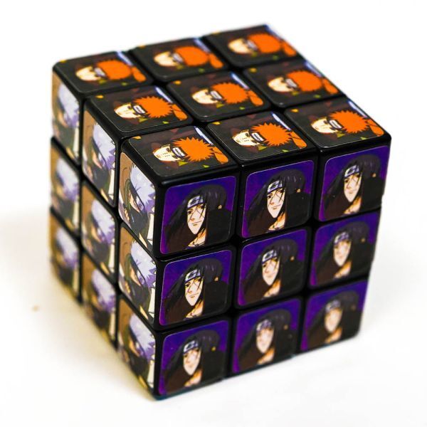 立体キューブ 立体パズル 6面体パズル naruto ペイン イタチ サスケ 3x3x3