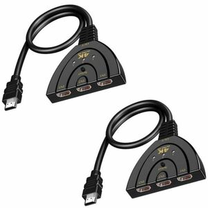HDMI distributor switch selector 2 piece 