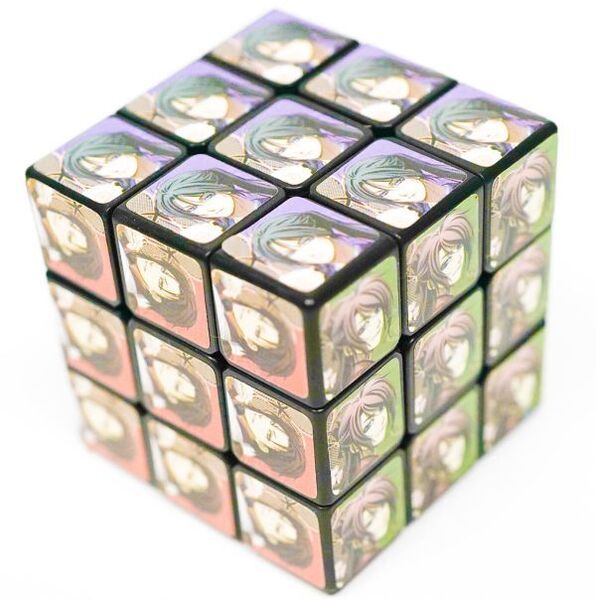 立体キューブ 立体パズル 6面体パズル 薄桜鬼 原田左之助 土方歳三 3x3x3