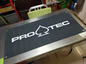 プロテック　protec pro-tec ヘルメット　バナー　フラッグ　旗　タペストリー　業務用　非売品　ショップ　ディスプレイ　スケートボード