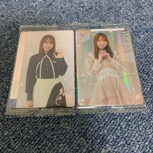 菅井友香 櫻坂46 ローソン限定 ツインチョコウエハース プラカード ノーマル レア 2種 コンプ ①