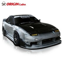 180SX 全年式取付可能 オリジン製 風神 エアロセット FRP製 ORIGIN Labo. バンパー_画像1