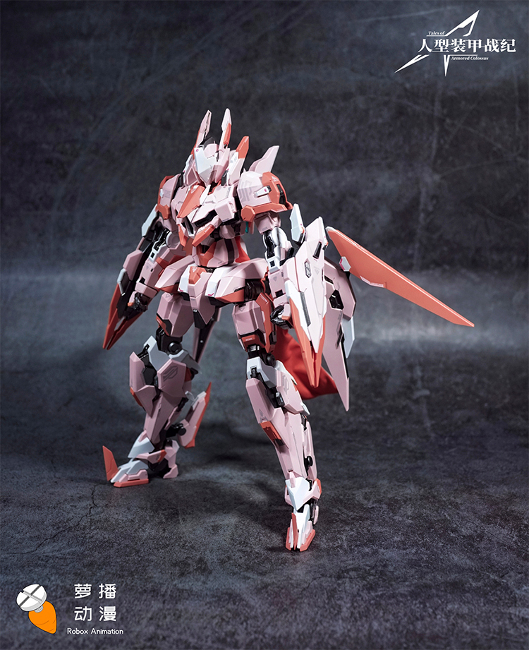 国内発送【Robox Animation】高さ23cm 六二式 谷雨 突撃兔「夏卯」人型ロボット 合金フレーム 可動フィギュア 完成品 新品