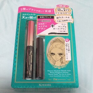 ヒロインメイク マイクロマスカラ (通常サイズ) & ロング&カールマスカラ (ミニサイズ) アドバンストフィルム 漆黒ブラック