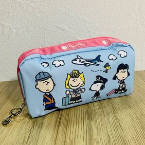 スヌーピー PEANUTS ポーチ レスポートサック コスメポーチ ANA限定 RECTANGULAR COSMETIC