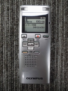 AI き8-7 【中古】ICレコーダー OLYMPUS Voice-Trek V-62 シルバー/現状品・佐川60