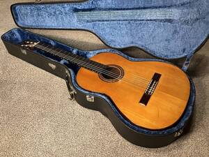 【1円スタート・売切り・稀少品】 中出阪蔵 女性向け 特注品 1964年製 総単板 リフレット リペア 調整済 クラシックギター ガットギター