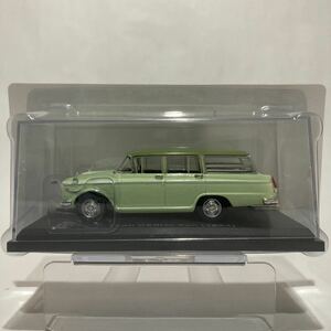 アシェット 国産名車コレクション 1/43 vol.87 NISSAN CEDRIC VAN 1964年 日産 セドリックバン ワゴン 旧車 ミニカー モデルカー