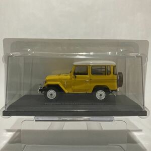 アシェット 国産名車コレクション 1/43 vol.40 TOYOTA LAND CRUISER 1974年 トヨタ ランドクルーザー fj40系 旧車 ミニカー モデルカー