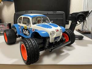 激安スタート!どちらも新品! タミヤ 1/10RC ブリッツアービートル ワーゲンオフローダーボディ搭載!ブラシレス仕様! 動作確認済み商品