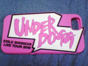 EXILE SHOKICHI LIVE TOUR 2019 「UNDERDOGG」ラバースマホケース★エグザイル ショウキチ ライブ コンサート ツアーグッズ