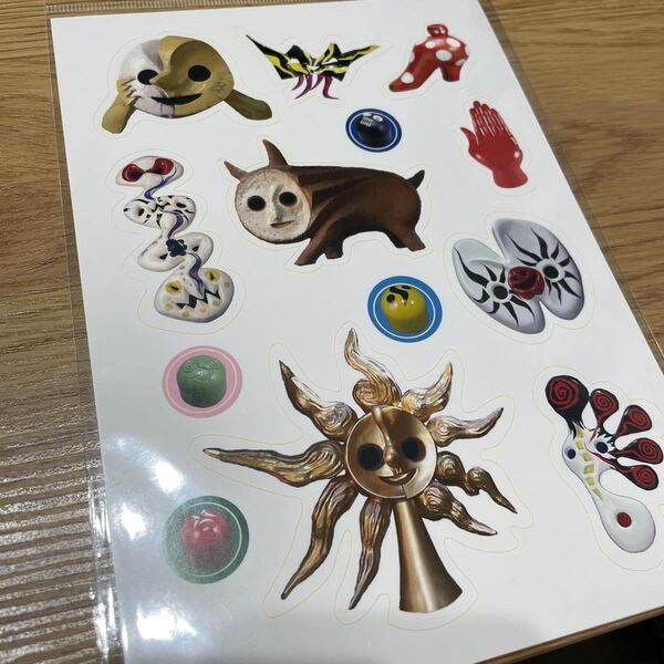 岡本太郎 シール 岡本太郎展 タローマン