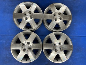 【純正品】★ダイハツ コペン純正アルミ【2】★15×4.5J 100-4H+45 ハブ径54mm☆車検用・スタッドレス用に!!ダイハツ軽カー流用可