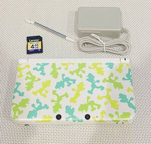 ニンテンドー3DS LL ルイージ30周年モデル 限定版 本体動作品 送料無料 付属品付き Nintendo 3DS 任天堂
