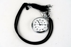 【美品】SEIKO セイコー 懐中時計 手巻き 21 JEWELS 白文字盤 ブランド時計 小物【ML13】 