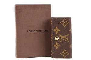 【超美品】LOUIS VUITTON ヴィトン モノグラム フランス製 4連キーケース ミュルティクレ ブランド小物【MC79】