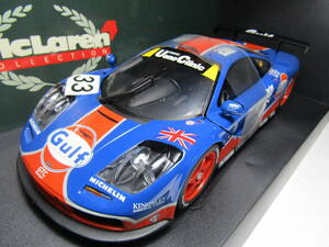  McLaren F1 GTR 1/18 GULF RACING ルマン 1996 No.33 マクラーレン ガルフ Top Gear UT models 帯付き ゴードン・マレー BMW Power GT-1 