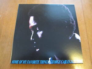 George Cables Jazz Trio『 Some Of My Favorite Things 』国内盤1CD ジョージ ケイブルス