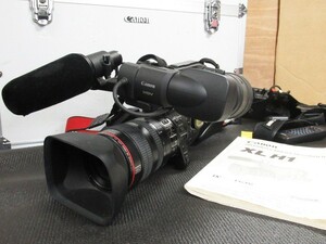 Canon キャノン XLH1 カメラミュージアム デジタルビデオカメラ 業務用 HDV ケース付 家電 管理U0722A