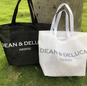 DEAN&DELUCA HAWAII ディーン&デルーカ メッシュ ブラック トートバッグ エコバッグ