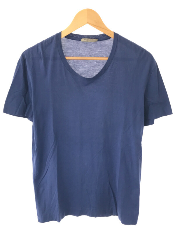 おそらく未使用 ボッテガヴェネタ ヘンリーネック 半袖 Tシャツ 44 Tシャツ/カットソー(半袖/袖なし) 日本正規輸入品