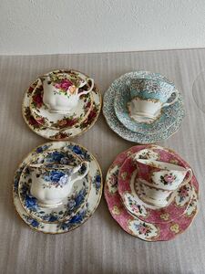 ROYAL ALBERT カップ&ソーサー　トリオセット