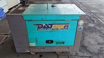 ★中古★デンヨー DENYO　防音型エンジン溶接機　DAT-270ES2　TIG アーク　250A　100V ディーゼル 2161時間 )倉a_画像2