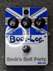 1円スタート BOOT-LEG ( ブートレッグ ) / ROCK'N ROLL PARTY 2.0 ギター用エフェクター オーバードライブ