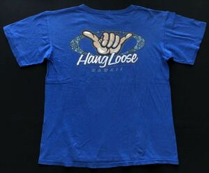 90s ハングルーズ ハワイ Tシャツ 90年代 オールド ヴィンテージ　　Hang Loose HAWAII 90年代 ビンテージ vintage アンビル 玉5829