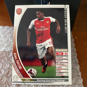 ◆WCCF 2016-2017 アレックス・イウォビ Alex IWOBI Arsenal A 004◆