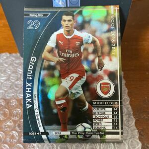 ◆WCCF 2016-2017 グラニト・ジャカ Granit XHAKA Arsenal RGS◆