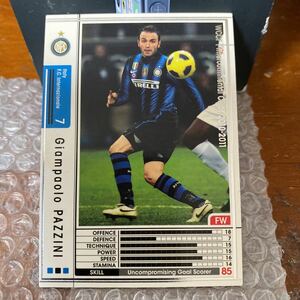 ◆WCCF 2010-2011 ジャンパオロ・パッツィーニ Giampaolo PAZZINI Inter EXTRA◆