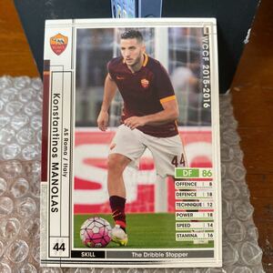 ◆WCCF 2015-2016 コンスタンティノス・マノラス Konstantinos MANOLAS AS Roma◆