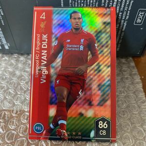 ◆WCCF FOOTISTA 2019 フィルジル・ファン・ダイク Virgil VAN DIJK Liverpool F19-2 RU前◆