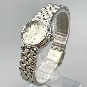 ELGIN エルジン 999.5 PLATINUM DIAMOND FK-1058-E プラチナ ダイヤモンド クォーツ レディース 腕時計の商品画像