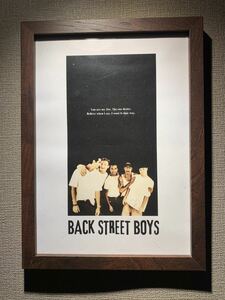 Backstreet Boys back Street boys B5 poster amount attaching postage included 