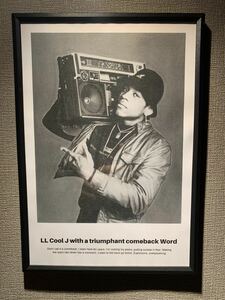 LL COOL J hip-hop Old school A4 poster amount attaching ⅰ