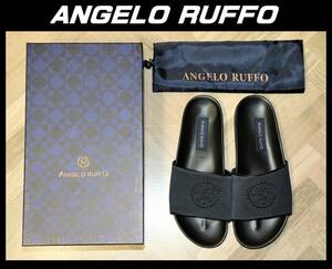 特価即決【未使用】 ANGELO RUFFO ★ スエード サンダル (42/26.5cm) ★ アンジェロ ルッフォ ヤギ革 358-690-G/SUE STI 