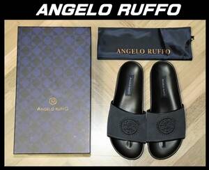 特価即決【未使用】 ANGELO RUFFO ★ スエード サンダル (43/27~27.5cm) ★ アンジェロ ルッフォ ヤギ革 358-690-G/SUE STI 