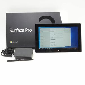099 Microsoft/マイクロソフト Surface Pro2 128GB 6NX-00001 Win10Pro/i5/4GB/SSD128GB 2in1ノートパソコン【OS起動可】※ジャンク