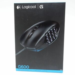 099 Logicool G ロジクール G600 MMO ゲーミングマウス 有線 ※中古