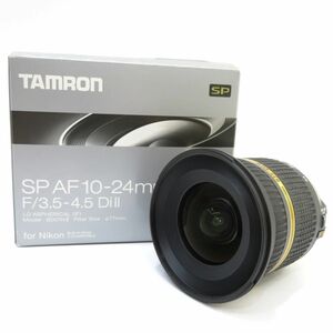 105s TAMRON タムロン SP AF 10-24mm F3.5-4.5 Di II Nikon用 Model:B001N II ※中古