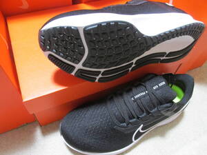 NIKE ナイキ エア ズーム ペガサス38 4E【広幅】 26.5cm ブラックカラー