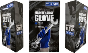  super thickness .!nitoliru Work glove maintenance low bS size automobile maintenance shop work all sorts maintenance work . grip! 50 sheets entering 