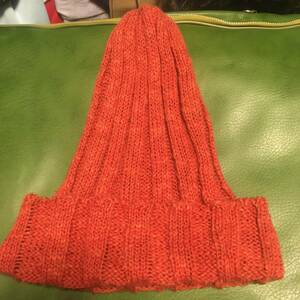 2208UK Britain England made HIGHLAND 2000 Highland flax linen. rib compilation knit cap CAP hat watch HEMPhemp