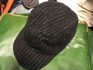 2112USA America made New York Hat NEWYORKHAT wool WOOL stripe JET jet CAP hat cap baseball cap 