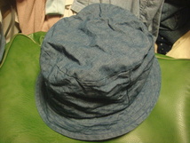 2009タタミゼTATAMIZEシャンブレー バケットHATハット帽子ダンガリー_画像1