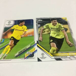 ★ ジョヴァンニ・レイナ 2020-21 21-22Topps UEFA Champions League Japan Edition 2枚セット ★即決