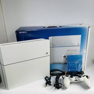 ☆美品☆完品☆動作良好☆PS4 グレイシャーホワイト CUH-1100A PlayStation4 すぐに遊べる SONY