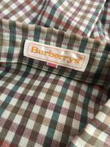 BURBERRYS バーバリー　レディース　チェック柄　シャツセットアップ　シャツワンピース 11表記_画像5